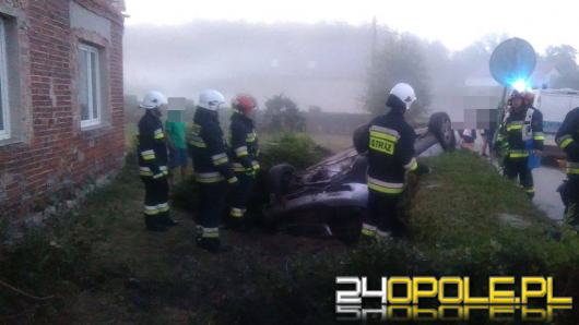 Wraca³ pijany z dyskoteki, swoj± podró¿ zakoñczy³ dachuj±c