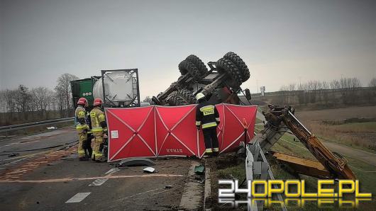 Tragiczny wypadek na DK40. Nie żyje młody mężczyzna