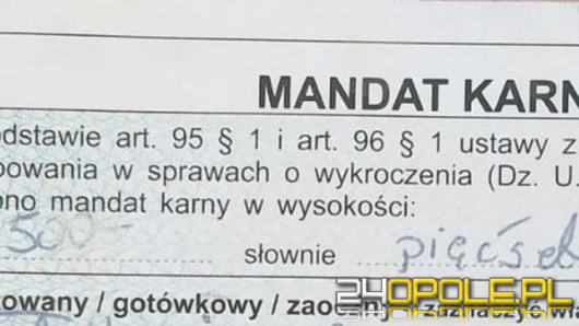 Głupi żart pięć stów wart...