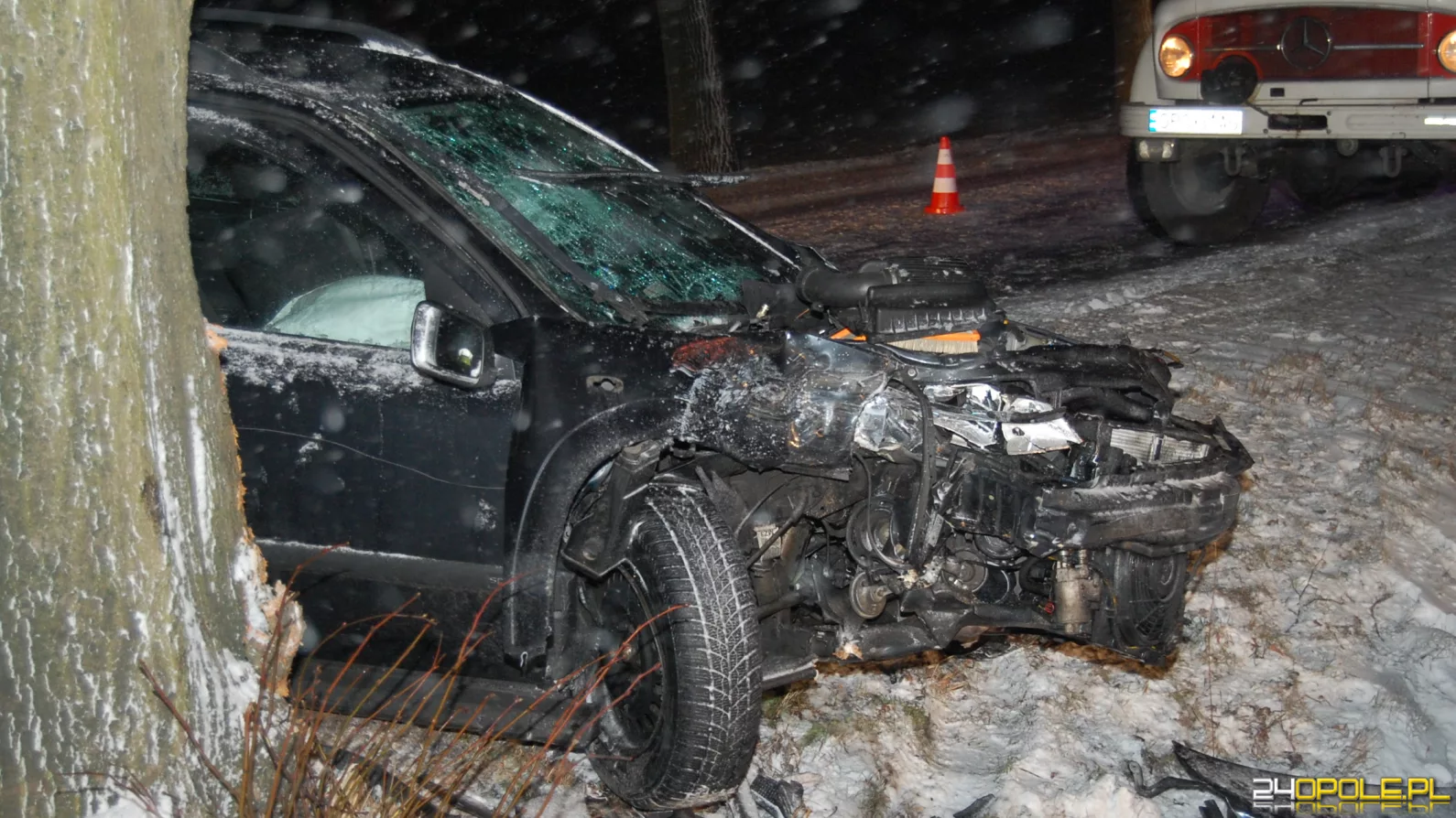 Lawina zdarzeń na opolskich drogach