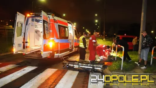 Pieszy potrącony przez taksówkę na ul. Sosnkowskiego