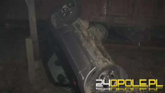Zignorował znak "stop" i wjechał pod lokomotywę