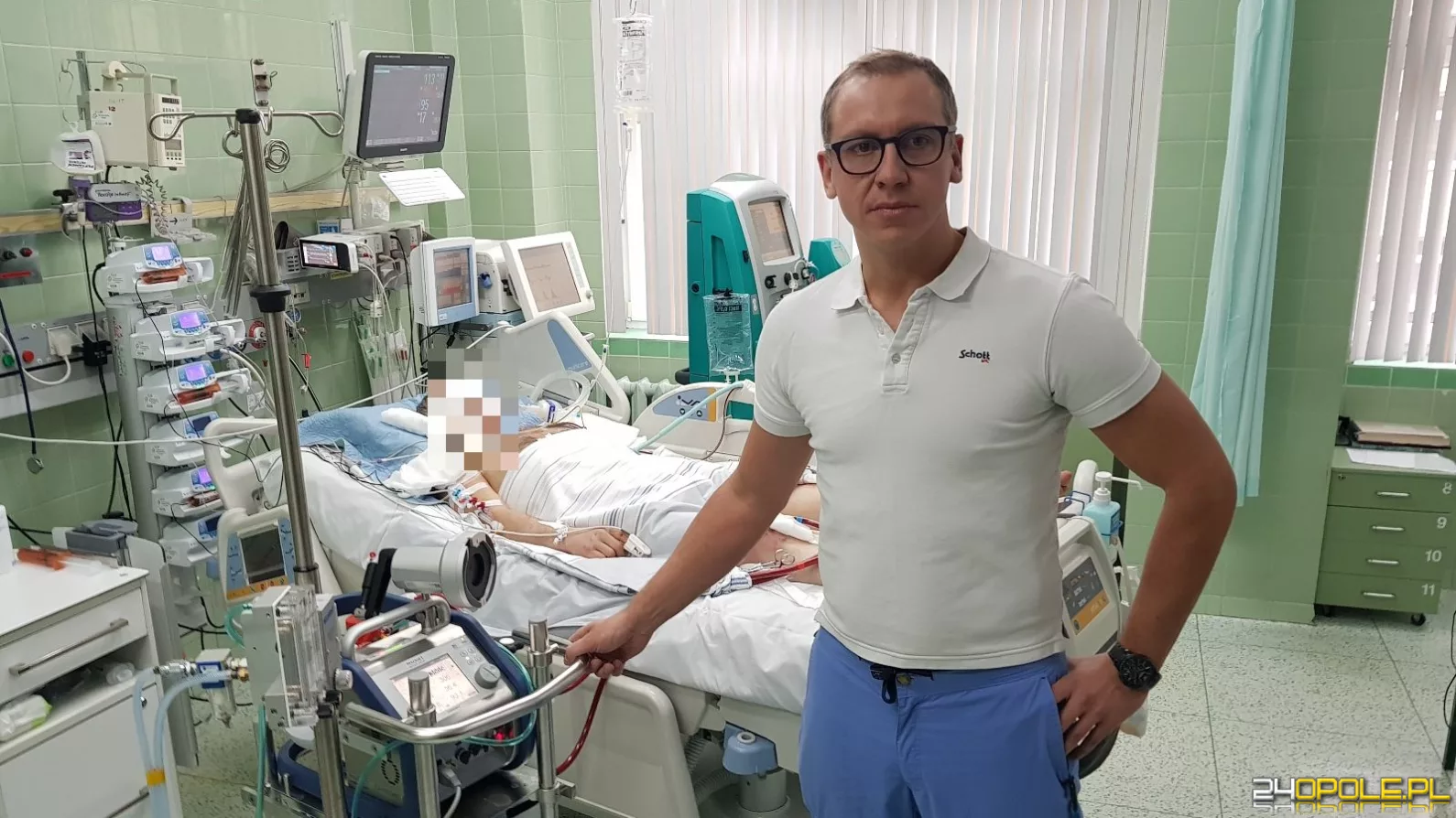 Mężczyzna trafił do szpitala z temperaturą ciała 22 stopni Celsjusza