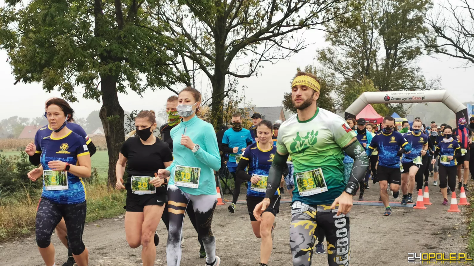 Blisko 200 biegaczy pokonało trasę "Turawskiej Siódemki"
