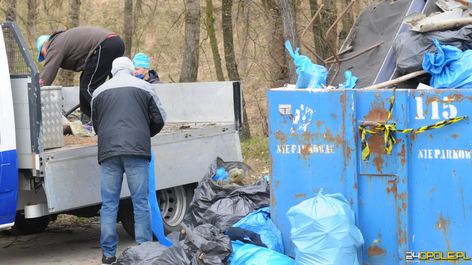 Kilka ton śmieci zniknęło z Kąpieliska Bolko. Opole aktywnie wita wiosnę!