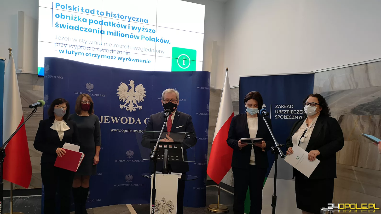 Wojewoda: Historyczna obniżka podatków, wyższe świadczenia dla milionów Polaków = Polski Ład
