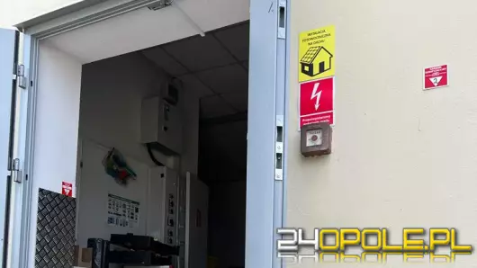 Klient zapobiegł rozprzestrzenieniu się pożaru w sklepie