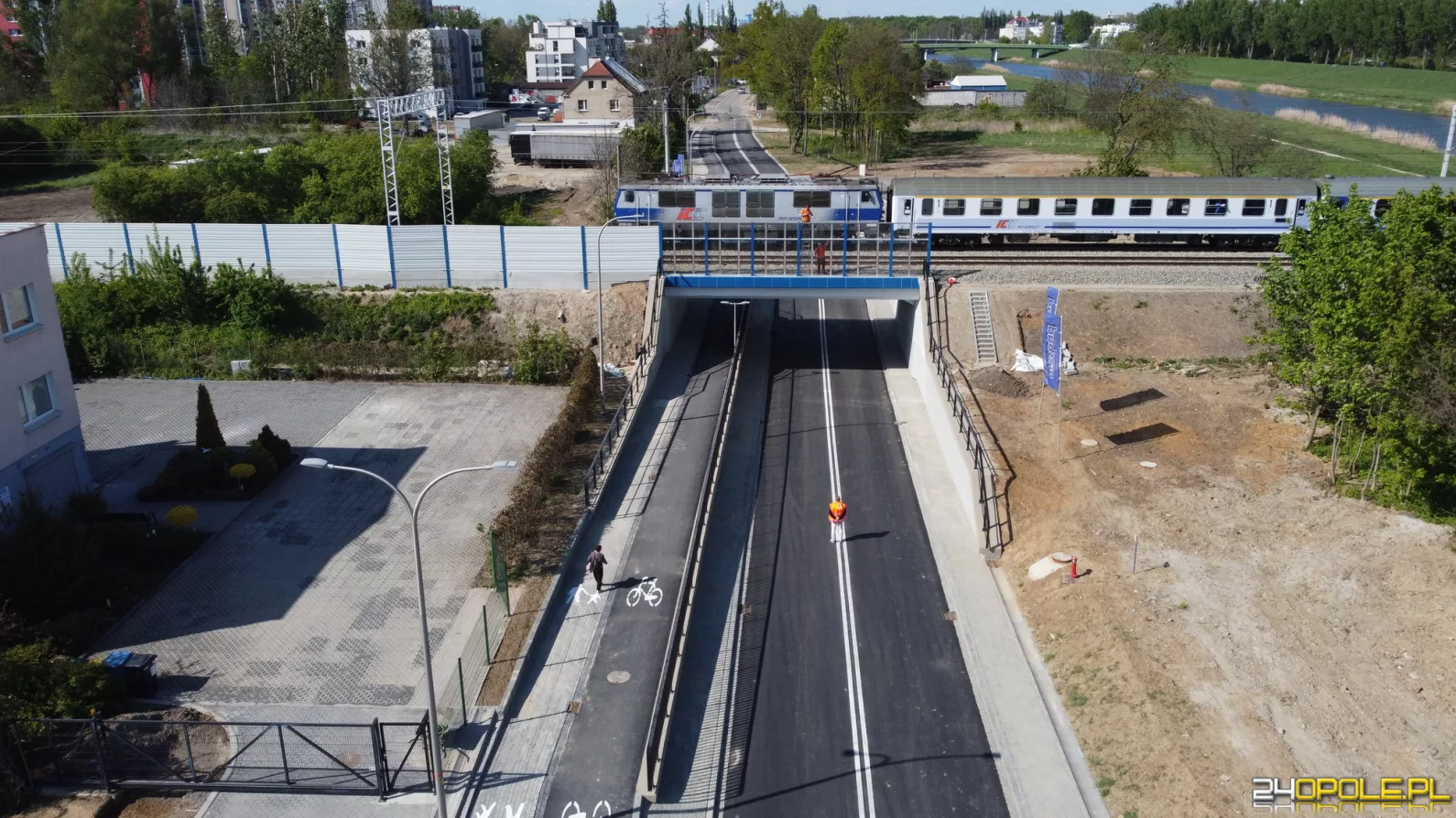 Ulica Krapkowicka i centrum przesiadkowe Opole-Południe gotowe na majówkę