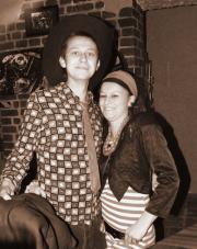 Crossed Pistons Rockabilly 