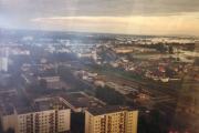 Powódź stulecia 1997 z lotu ptaka