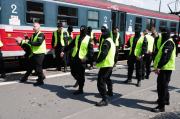 Ćwiczenia Służb Mundurowych na Kolei przed Euro 2012