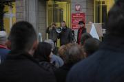 Protest Przeciw Powiększeniu Opola - III Miesięcznica Pogrzebania Demokracji na Opolszczyźnie