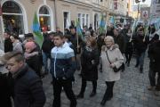 Protest Przeciw Powiększeniu Opola - IV Miesięcznica Pogrzebania Demokracji na Opolszczyźnie