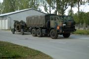Zgrupowanie treningowe "Wierni Polsce" - trening rzutu kołowego oraz plac czołgowy.