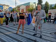 Demonstracja w obronie wolnych mediów - Opole