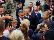 Andrzej Duda w Oleśnie