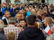 Andrzej Duda w Oleśnie