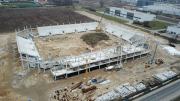 Rośnie Stadion Opolski. Widać już budynek klubowy