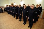 Nowi policjanci ślubowali na sztandar