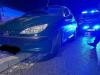 Peugeot bez badań, kierowca bez uprawnień ale z promilami-  nocna interwencja policji w Kluczborku