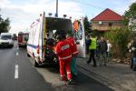 Wypadek w Sławicach - jedna osoba ranna