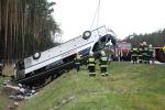 Tragiczny wypadek autobusu na A4