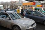Kierowcy blokowali stacje paliw