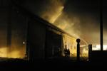 Pożar zabudowań gospodarczych