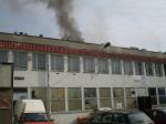 Pożar hali na Oleskiej