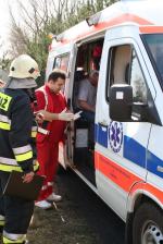 Pożar altanki w Opolu