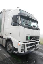 Mglisty poranek na opolskich drogach