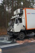 Kierowca ciężarówki zginął w wypadku