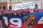 Kibice Odry Opole manifestowali pod Ratuszem
