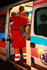 Wypadek na skrzyżowaniu dróg