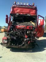 Zderzenie ciężarowek na A4