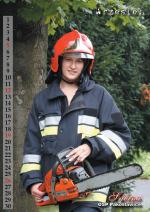 Kalendarz z opolskimi strażaczkami