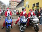 Parada Mikołajów na motorach