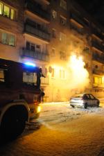 Pożar piwnicy w Opolu