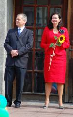 Kolorowy happening Violetty Porowskiej