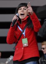 Opole 2010: Żaneta Plotnik na próbach do Debiutów