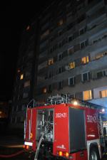 Pożar na ul. Spychalskiego, jedna osoba nie żyje