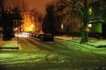 Nietypowe znaki na uliczce w centrum miasta