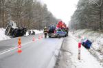 Wypadek na drodze Opole - Kluczbork