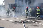 Pożar przy ul. Składowej w Opolu