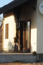 Przy ulicy Oświęcimskiej palił się dom, nie ma rannych