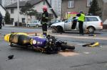 Wypadek motocyklisty w Opolu