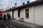 Nieostrożni lokatorzy spowodowali pożar