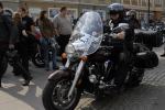 Świąteczne spotkanie motocyklistów na rynku