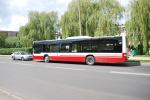 Pechowy pierwszy kurs miejskiego autobusu