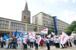 Związkowcy "Solidarności" pikietowali w Opolu